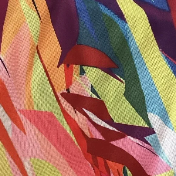 Blanc Clothingsexy mesh bodycon mini dress size large open back & sides stretch - Picture 10 of 11